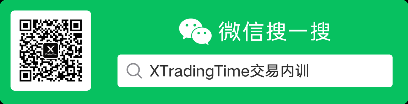 微信搜一搜 XTradingTime交易内训 关注公众号